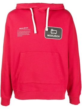 American logo-print hoodie