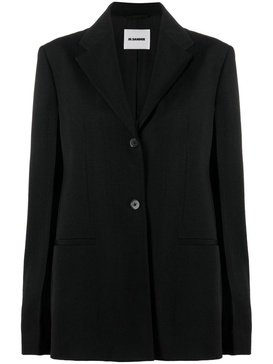 single-breasted tailored blazer