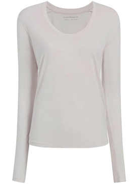 Ballet scoop-neck T-shirt