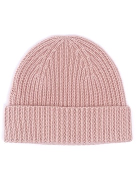 ribbed-knit beanie