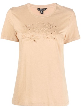 Katlin embroidered-detail T-shirt