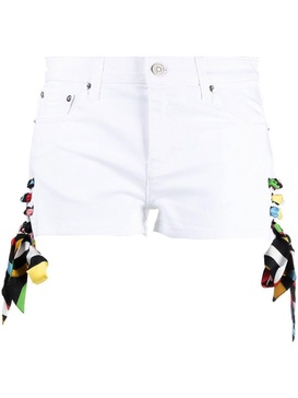 Marmo-print shorts