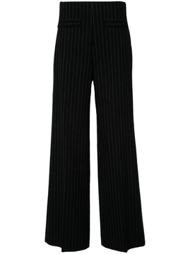 pinstripe trousers