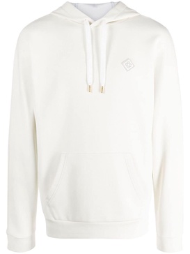 logo-appliqué hoodie