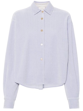 classic-collar corduroy shirt