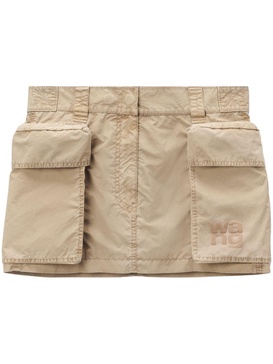 cargo mini skirt