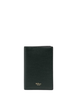 logo-embossed passport case