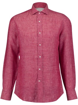 long-sleeve linen shirt