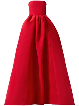 strapless ball gown