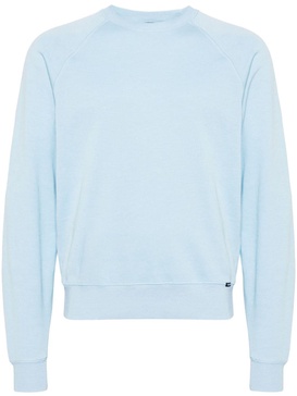 mélange cotton-blend sweatshirt