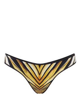 Ray of Gold-print bikini bottoms