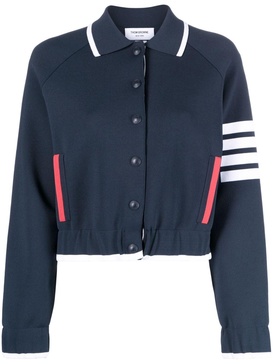 4-Bar stripe milano-stitch jacket