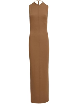 Terri V-neck maxi dress