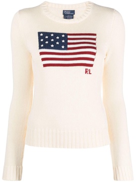 Cotton American Flag Sweater