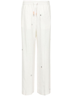 x Suna Fujita pinstriped trousers