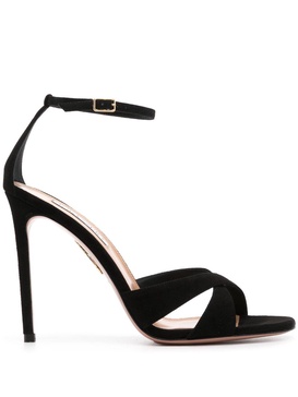 Divine 105mm suede sandals