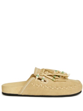 Salvation fringed slippers