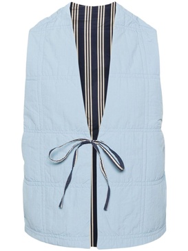 reversible quilted vest