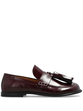 tassel-detail leather loafers