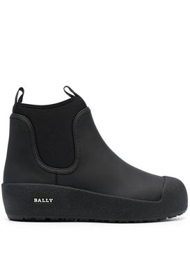 Gadey flatform elastic-panel boots