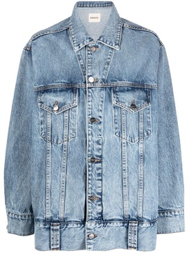 Rizzo panelled denim jacket