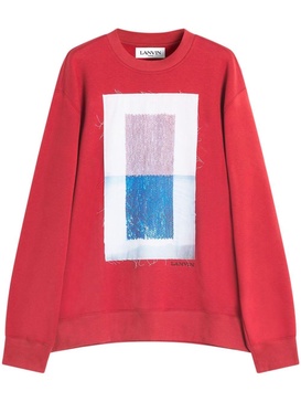 Archive-print Classic sweatshirt