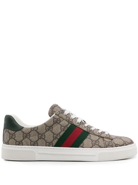 30mm Gucci Ace canvas trainer sneakers