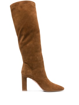 87mm knee-high suede boots 