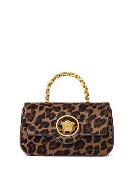 La Medusa leopard-print mini bag