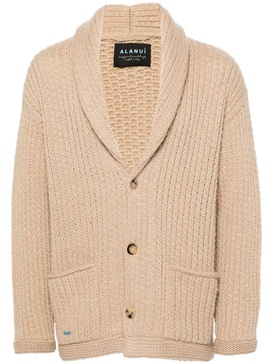 Finest ribbed cardigan