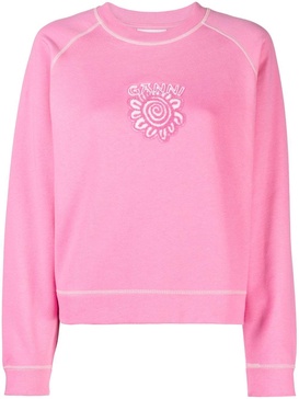 logo-print cotton sweatshirt