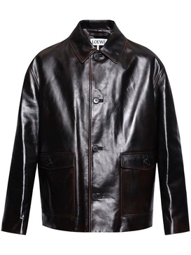 nappa leather jacket