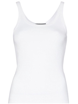 ribbed cotton tank top