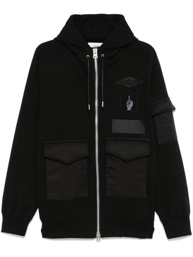 patch zip-up detail 