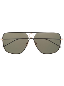 pilot-frame sunglasses