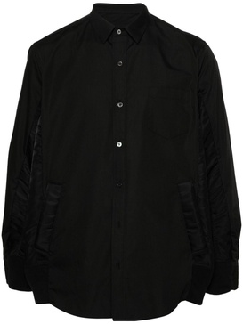 classic-collar poplin shirt