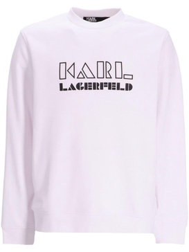 logo-print cotton sweatshirt 