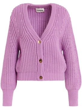 Gross ribbed-knit cardigan