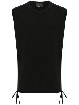 strap-detail tank top