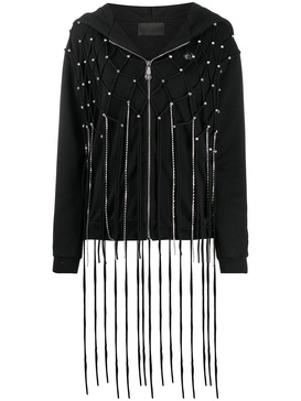 fringe detail jacket