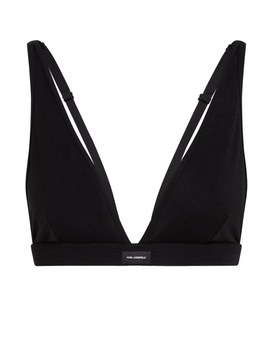 Essential-logo plunge bralette