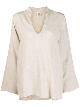 Lomaria wide-sleeve blouse