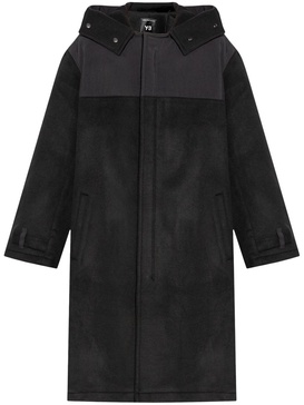 hooded trench coat