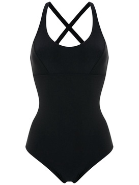 criss-cross swimsuit 