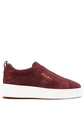 suede slip-on sneaker