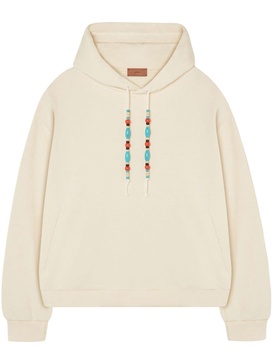 French Terry drawstring hoodie 