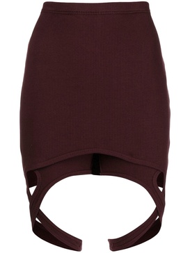 Double Lock mini skirt