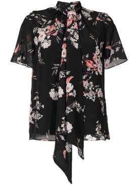 Michaela floral-print blouse