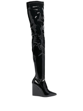 Kira 120mm thigh-high boots