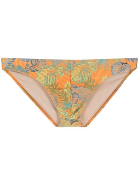 tropical print swim briefs